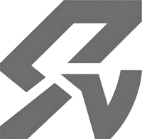 Минималистичный абстрактный логотип компании Номер 52 в серых тонах на белом фоне